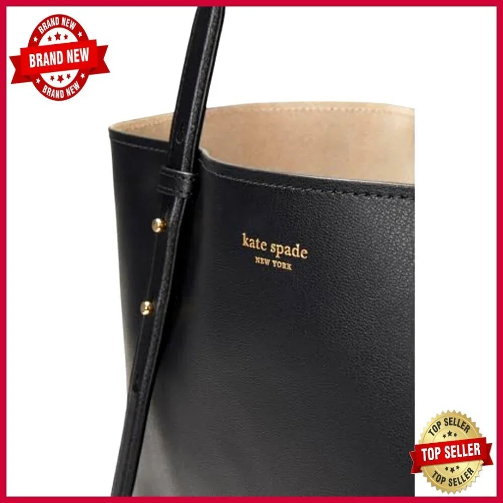 Large Leather Tote with Laptop Pocket, Multiple Compartments, Shoulder Strap
